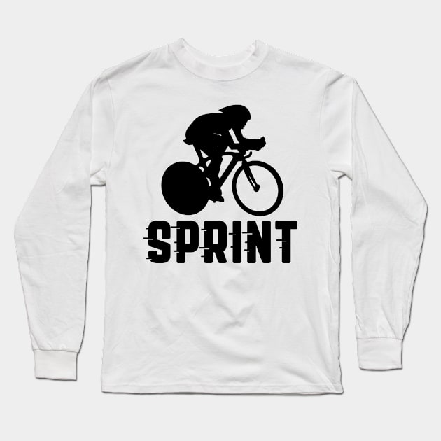 ✪ SPRINT ✪ Cycling life Long Sleeve T-Shirt by Naumovski